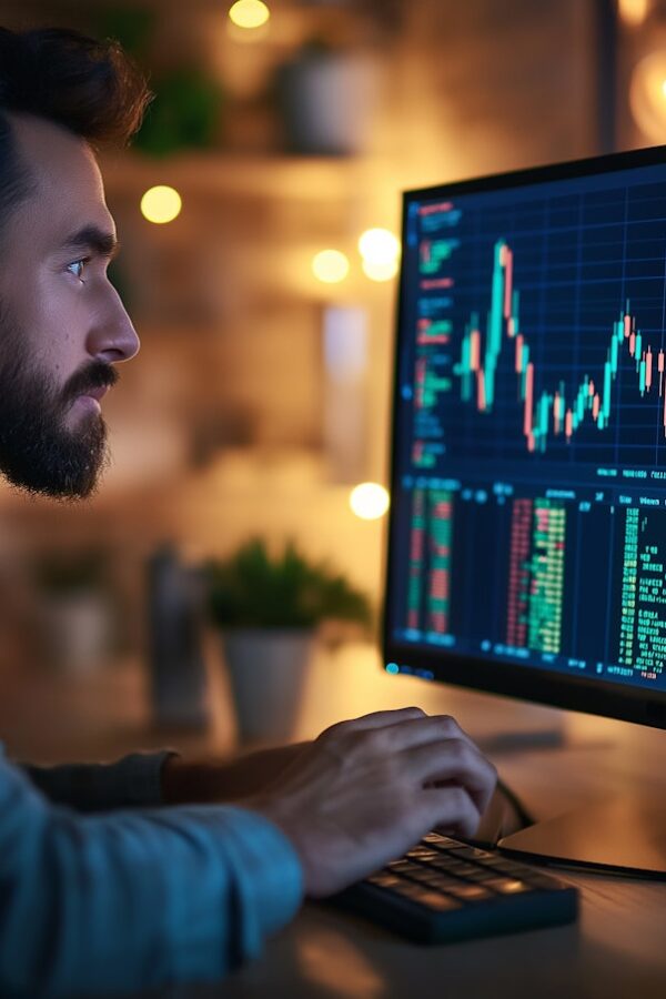 Financial Analyst at Work