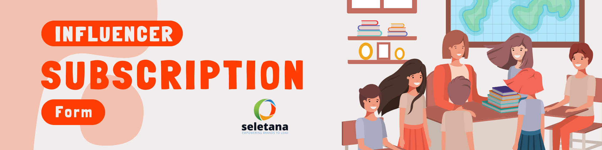 seletana Influencer Subscription Form